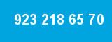 923 218 65 70